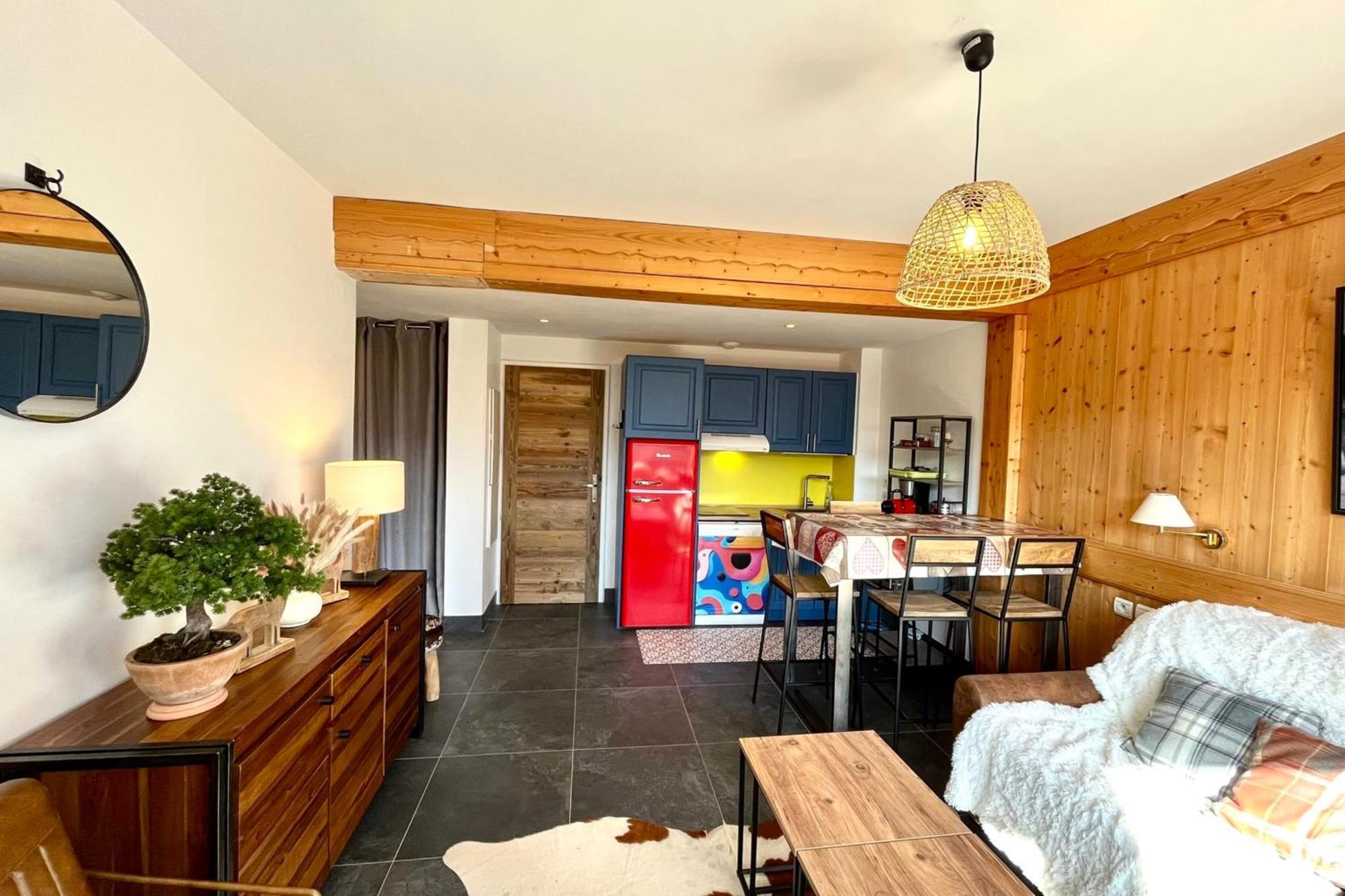 Superb Cosy Apartment With Balcony Combloux Bagian luar foto