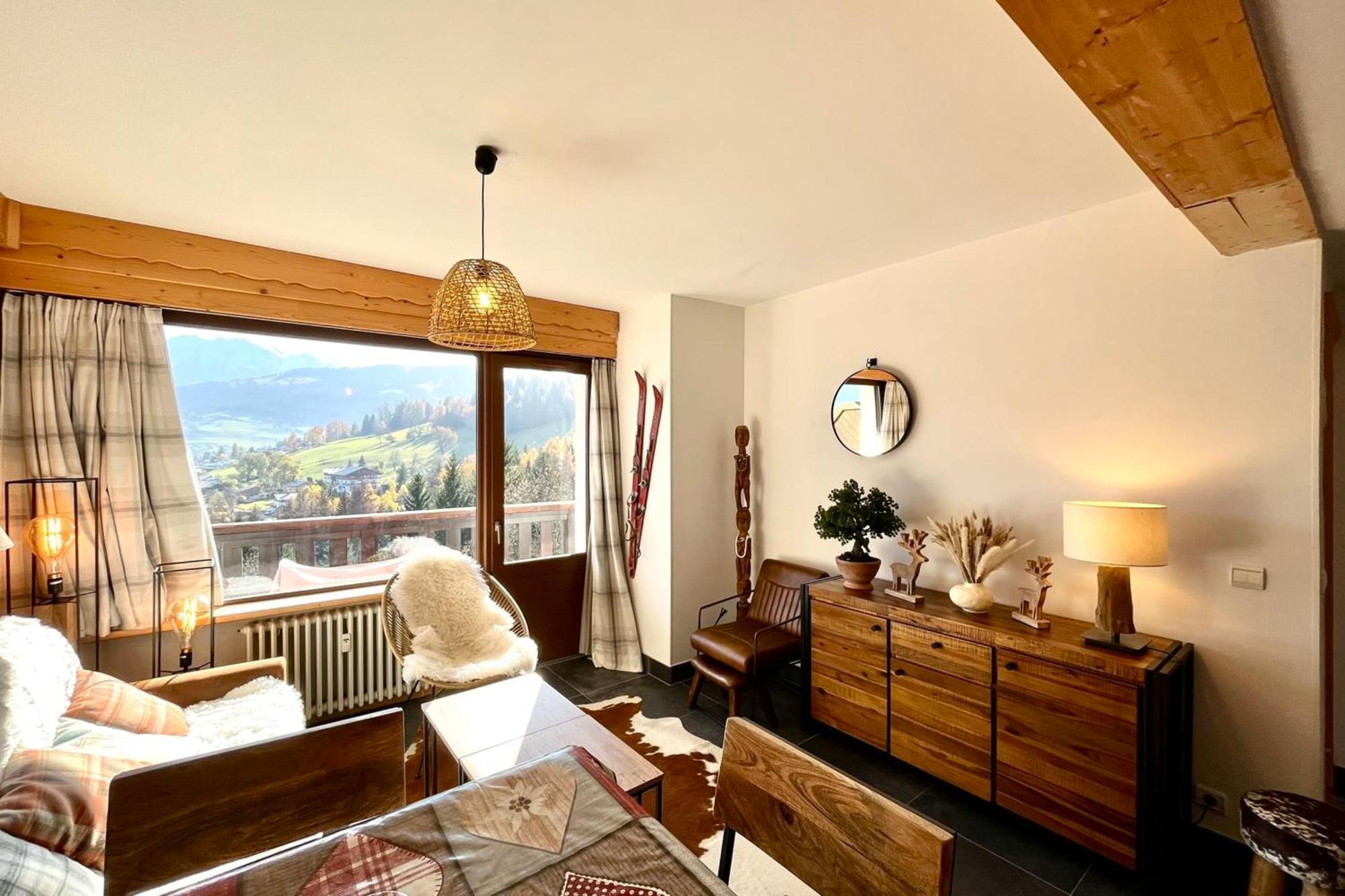 Superb Cosy Apartment With Balcony Combloux Bagian luar foto